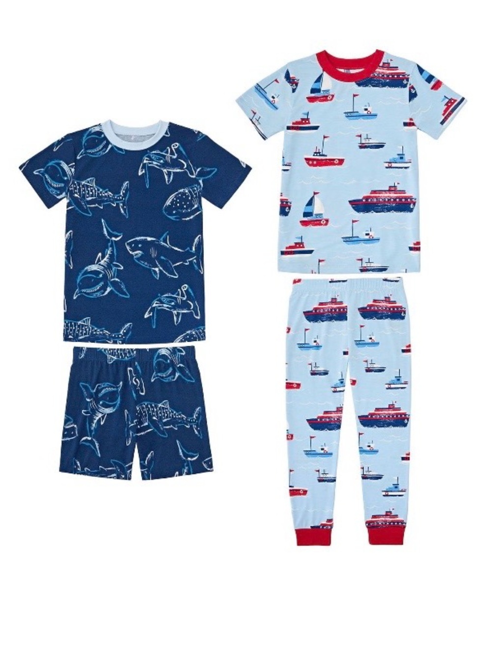 Member’s Mark DreamMark Boys 4 Piece Size 5 Pajama Set - Brand New